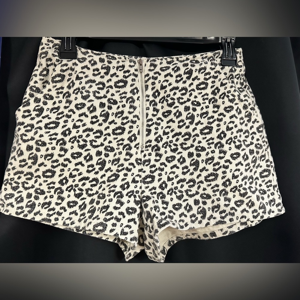 Leopard Print Women's Shorts